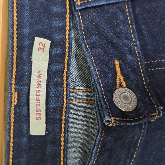 Levis 535 super skinny jeans size 32. - Picture 5 of 10